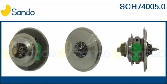 Core assembly, turbocharger (SCH74005.0)