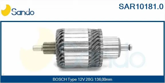 Armature, starter (SAR10181.0)