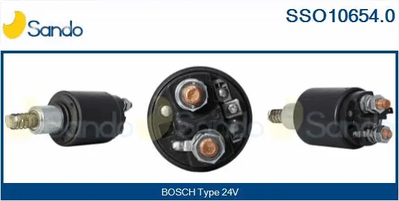 Solenoid Switch, starter (SSO10654.0)