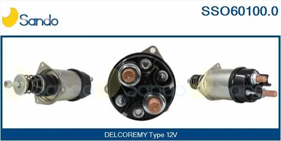Solenoid Switch, starter (SSO60100.0)