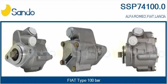 Hydraulic Pump, steering (SSP74100.0)