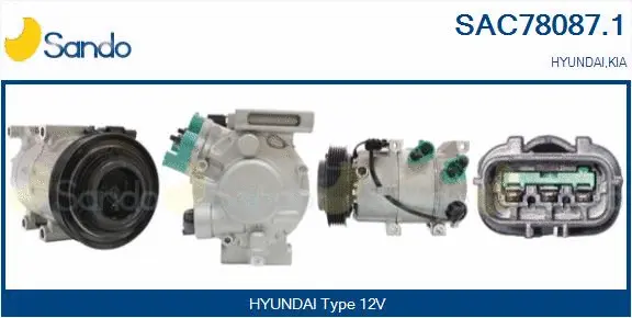 Compressor, air conditioning (SAC78087.1)