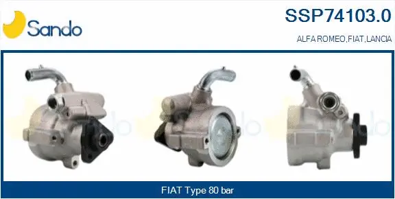 Hydraulic Pump, steering (SSP74103.0)