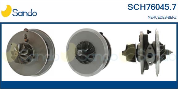 Core assembly, turbocharger (SCH76045.7)