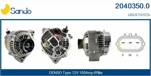 Alternator (2040350.0)