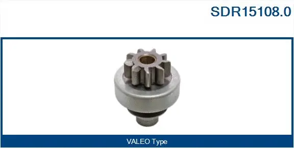 Pinion, starter (SDR15108.0)