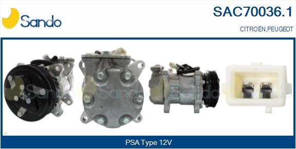 Compressor, air conditioning (SAC70036.1)