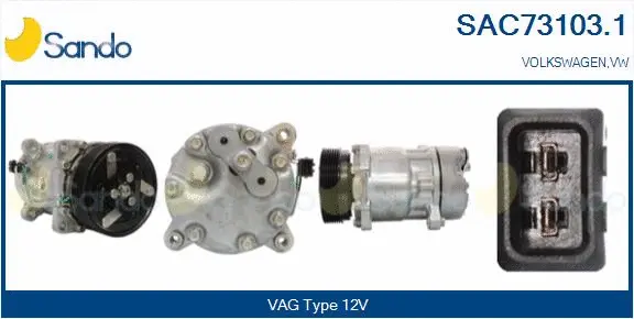 Compressor, air conditioning (SAC73103.1)