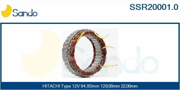 Stator, alternator (SSR20001.0)