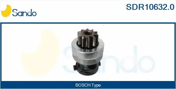 Pinion, starter (SDR10632.0)