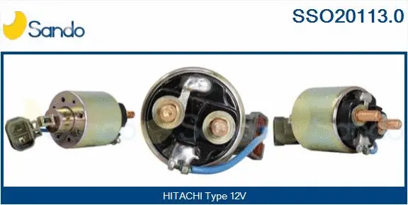 Solenoid Switch, starter (SSO20113.0)