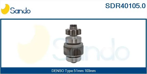 Pinion, starter (SDR40105.0)