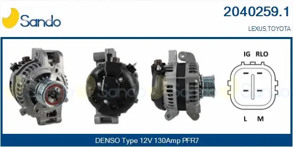 Alternator (2040259.1)
