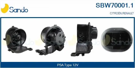 Interior Blower (SBW70001.1)
