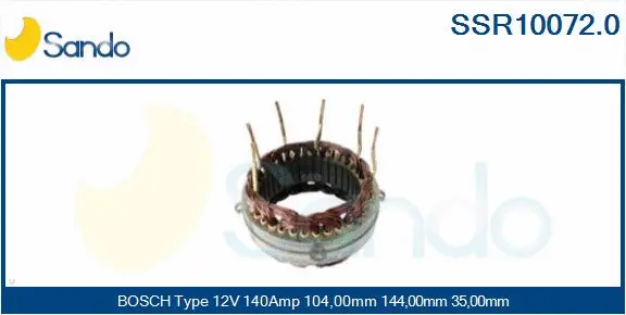 Stator, alternator (SSR10072.0)