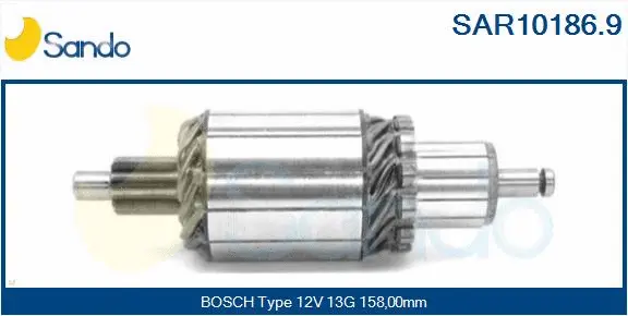 Armature, starter (SAR10186.9)