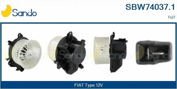 Interior Blower (SBW74037.1)