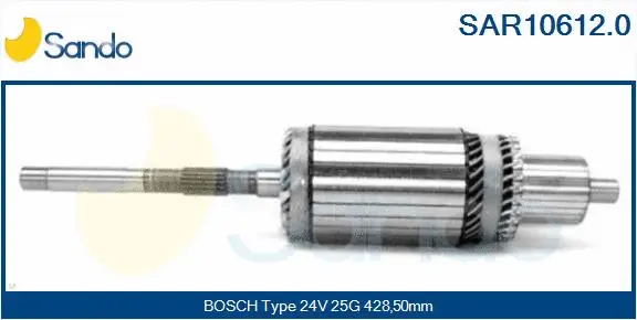 Armature, starter (SAR10612.0)