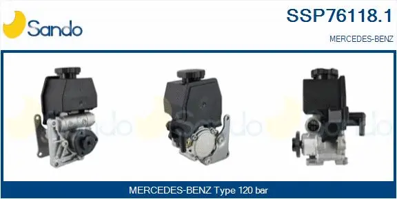 Hydraulic Pump, steering (SSP76118.1)