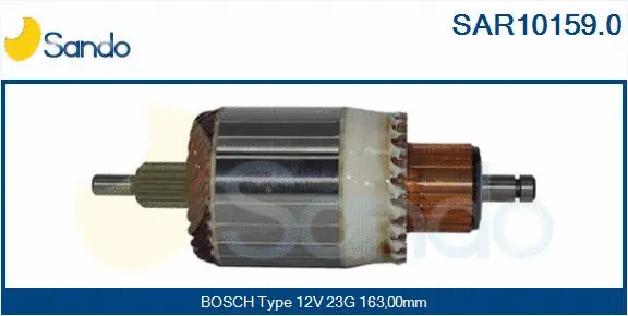Armature, starter (SAR10159.0)