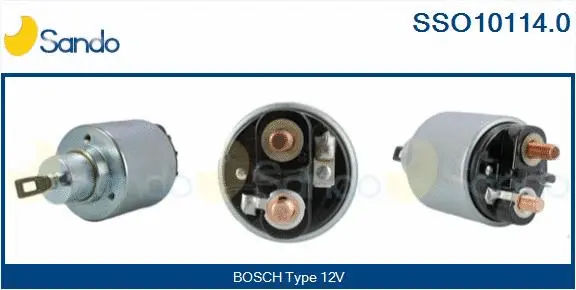 Solenoid Switch, starter (SSO10114.0)