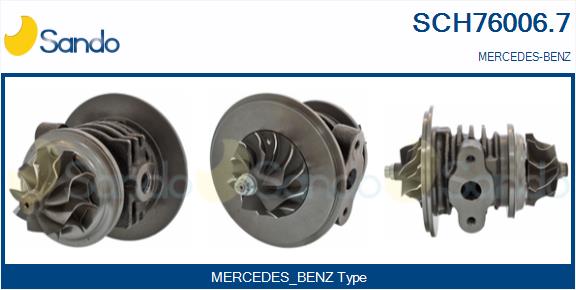 Core assembly, turbocharger (SCH76006.7)