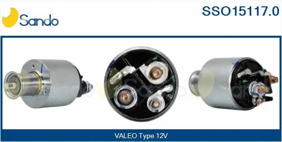 Solenoid Switch, starter (SSO15117.0)