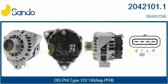 Alternator (2042101.1)