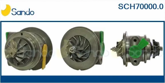 Core assembly, turbocharger (SCH70000.0)