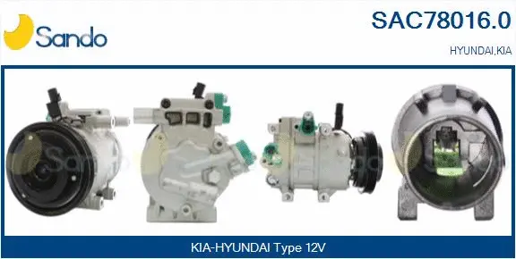 Compressor, air conditioning (SAC78016.0)