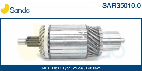 Armature, starter (SAR35010.0)