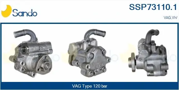 Hydraulic Pump, steering (SSP73110.1)