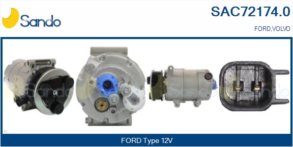 Compressor, air conditioning (SAC72174.0)