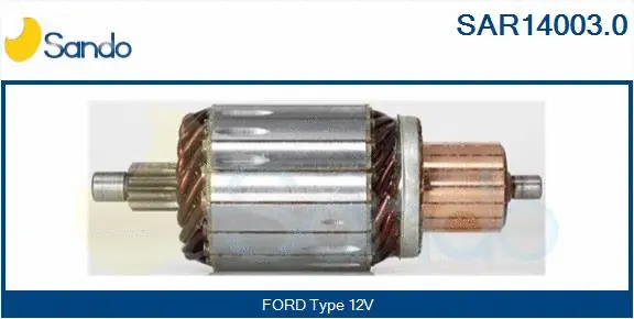 Armature, starter (SAR14003.0)