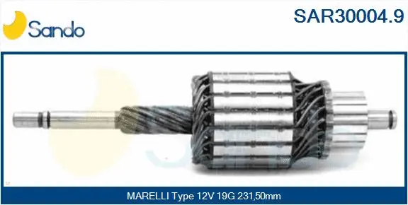 Armature, starter (SAR30004.9)