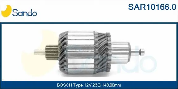 Armature, starter (SAR10166.0)