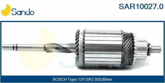 Armature, starter (SAR10027.0)