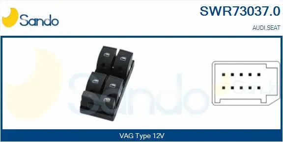 Switch, window regulator (SWR73037.0)