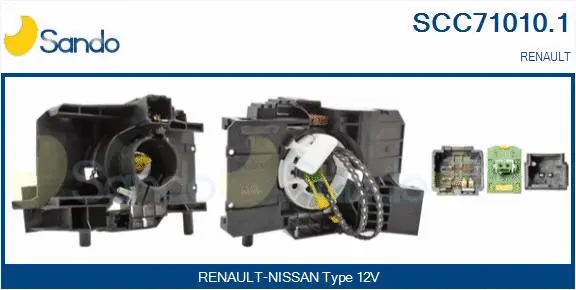 Clockspring, airbag (SCC71010.1)