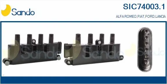 Ignition Coil (SIC74003.1)