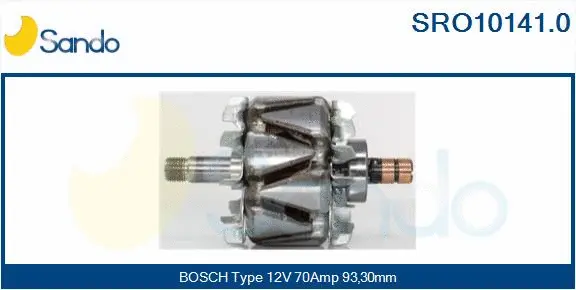 Rotor, alternator (SRO10141.0)