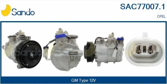 Compressor, air conditioning (SAC77007.1)