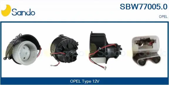 Interior Blower (SBW77005.0)