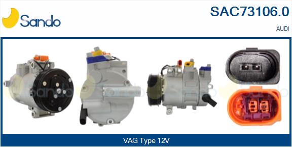 Compressor, air conditioning (SAC73106.0)