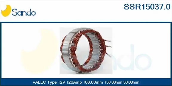 Stator, alternator (SSR15037.0)