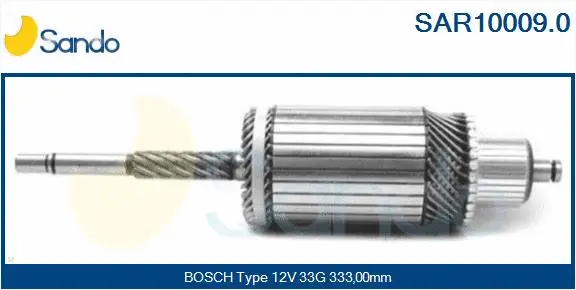 Armature, starter (SAR10009.0)