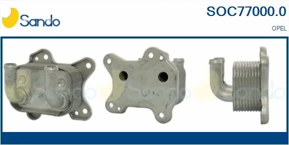 Oil Cooler, engine oil (SOC77000.0)