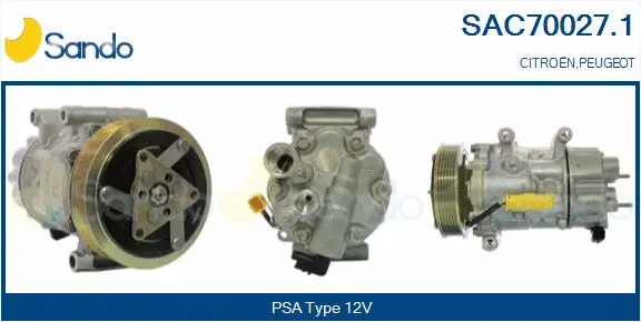 Compressor, air conditioning (SAC70027.1)