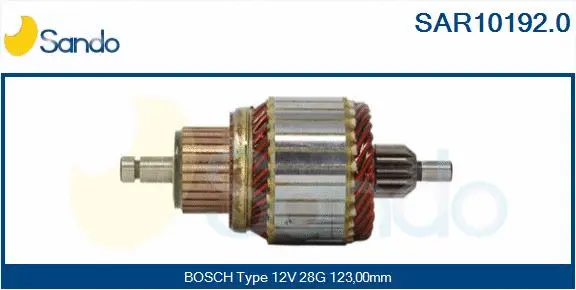 Armature, starter (SAR10192.0)