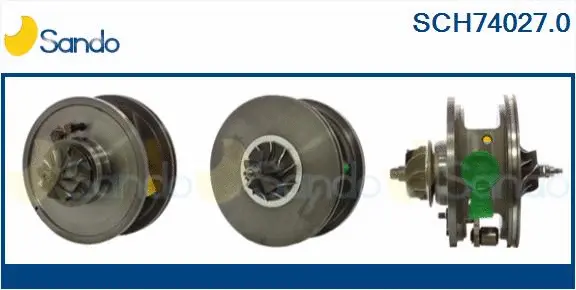 Core assembly, turbocharger (SCH74027.0)